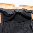 Chloe Etel Shoulder Bag Leather 2way Brown Gold Auth mr2737-21