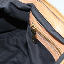 Chloe Etel Shoulder Bag Leather 2way Brown Gold Auth mr2737-22