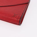 LOUIS VUITTON Epi Art Deco Clutch Bag Red M52637 LV Auth mr2738-14