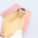 CHANEL Pouch Caviar Skin Pink Gold CC Auth mr2739-11