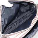 BURBERRY Nova Check Clutch Bag Canvas Beige Silver Auth mr2740-12