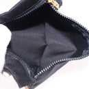 FENDI Shoulder Bag Canvas Black Gold Auth mr2741-22