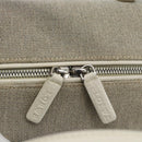 LOEWE Hand Bag Canvas Gray Silver Auth mr2742-17