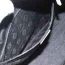 LOEWE Hand Bag Canvas Gray Silver Auth mr2742-22