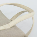 LOEWE Hand Bag Canvas Gray Silver Auth mr2742-8