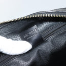 CELINE Macadam Canvas Hand Bag PVC Leather Black Gold Auth mr2745A-23