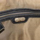 FENDI Zucca Canvas Hand Bag Black Brown Auth mr2746-11