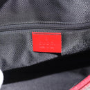 GUCCI GG Canvas Hand Bag Red Gold 000 0855 Auth mr2748-17