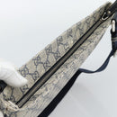 GUCCI GG Supreme Shoulder Bag PVC Navy Silver 201446 Auth mr2750A-6