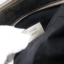 GUCCI GG Canvas Guccissima Tote Bag Leather Silver 211137 Auth mr2751-25