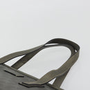 GUCCI GG Canvas Guccissima Tote Bag Leather Silver 211137 Auth mr2751-9