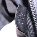 GUCCI GG Canvas Tote Bag Black Silver 152232 Auth mr2752A-11