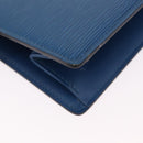 LOUIS VUITTON Epi Trousse Crete Pouch Blue M48405 LV Auth mr2757-15