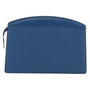 LOUIS VUITTON Epi Trousse Crete Pouch Blue M48405 LV Auth mr2757-2