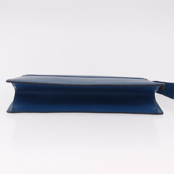 LOUIS VUITTON Epi Trousse Crete Pouch Blue M48405 LV Auth mr2757