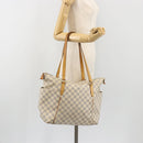 LOUIS VUITTON Damier Azur Totally MM Tote Bag N51262 LV Auth mr2758-24