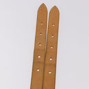 LOUIS VUITTON Buggy Shoulder Strap Leather 49.2"" Beige LV Auth mr2762-6