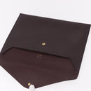 LOUIS VUITTON Taiga Document Case Pouch Acajou M99087 LV Auth mr2772-8