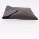 LOUIS VUITTON Taiga Document Case Pouch Acajou M99087 LV Auth mr2772-4