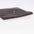 LOUIS VUITTON Taiga Document Case Pouch Acajou M99087 LV Auth mr2772-5