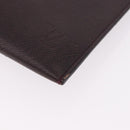 LOUIS VUITTON Taiga Document Case Pouch Acajou M99087 LV Auth mr2772-14