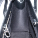 GUCCI Jumbo GG Canvas Hand Bag 2way Black Silver 678839 Auth mr2773V-18