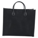 GUCCI Jumbo GG Canvas Hand Bag 2way Black Silver 678839 Auth mr2773V-2