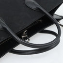GUCCI Jumbo GG Canvas Hand Bag 2way Black Silver 678839 Auth mr2773V-7