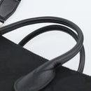 GUCCI Jumbo GG Canvas Hand Bag 2way Black Silver 678839 Auth mr2773V-8