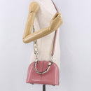 LOUIS VUITTON Monogram Vernis Alma BB Hand Bag 2way Pink M54704 LV Auth mr2774V-24