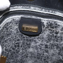 GUCCI Micro GG Supreme Shoulder Bag PVC Black Gold 001 14 0934 Auth mr2775-10
