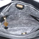 GUCCI Micro GG Supreme Shoulder Bag PVC Black Gold 001 14 0934 Auth mr2775-11