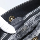 GUCCI Micro GG Supreme Shoulder Bag PVC Black Gold 001 14 0934 Auth mr2775-12