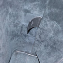 SAINT LAURENT Tote Bag Leather Black Silver Auth mr2776A-16