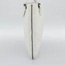BOTTEGA VENETA Hand Bag Leather White Auth mr2777V-4
