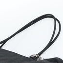 Christian Dior Trotter Canvas Tote Bag Nylon Black Silver Auth mr2779A-8
