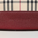 BURBERRY Nova Check Tote Bag Canvas Beige Auth mr278-17