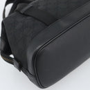 GUCCI GG Canvas Hand Bag Black Gold 92734 Auth mr2785A-16