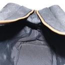 GUCCI GG Canvas Hand Bag Black Gold 92734 Auth mr2785A-18