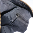 GUCCI GG Canvas Hand Bag Black Gold 92734 Auth mr2785A-20