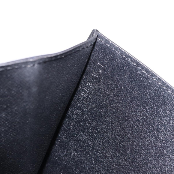 LOUIS VUITTON Epi Montaigne 27 Clutch Bag Black M52652 LV Auth mr2795