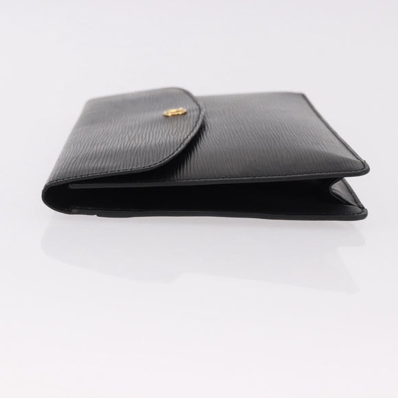 LOUIS VUITTON Epi Montaigne 27 Clutch Bag Black M52652 LV Auth mr2795