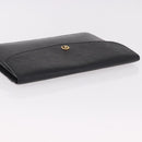 LOUIS VUITTON Epi Montaigne 27 Clutch Bag Black M52652 LV Auth mr2795-5