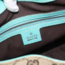 GUCCI GG Canvas New Jackie Shoulder Bag Brown Gold 120888 Auth mr2796V-18