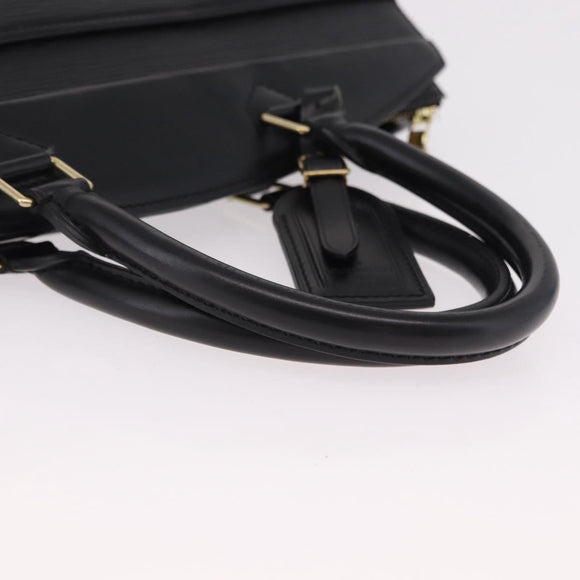 LOUIS VUITTON Epi Riviera Hand Bag Black M48182 LV Auth mr2799
