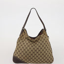 GUCCI GG Canvas Hand Bag 2 Set Beige Auth mr2803-11