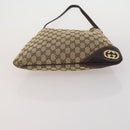GUCCI GG Canvas Hand Bag 2 Set Beige Auth mr2803-15