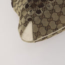 GUCCI GG Canvas Hand Bag 2 Set Beige Auth mr2803-8