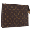 LOUIS VUITTON Monogram Poche Toilette 26 Pouch M47542 LV Auth mr2808V-1