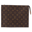 LOUIS VUITTON Monogram Poche Toilette 26 Pouch M47542 LV Auth mr2808V-13